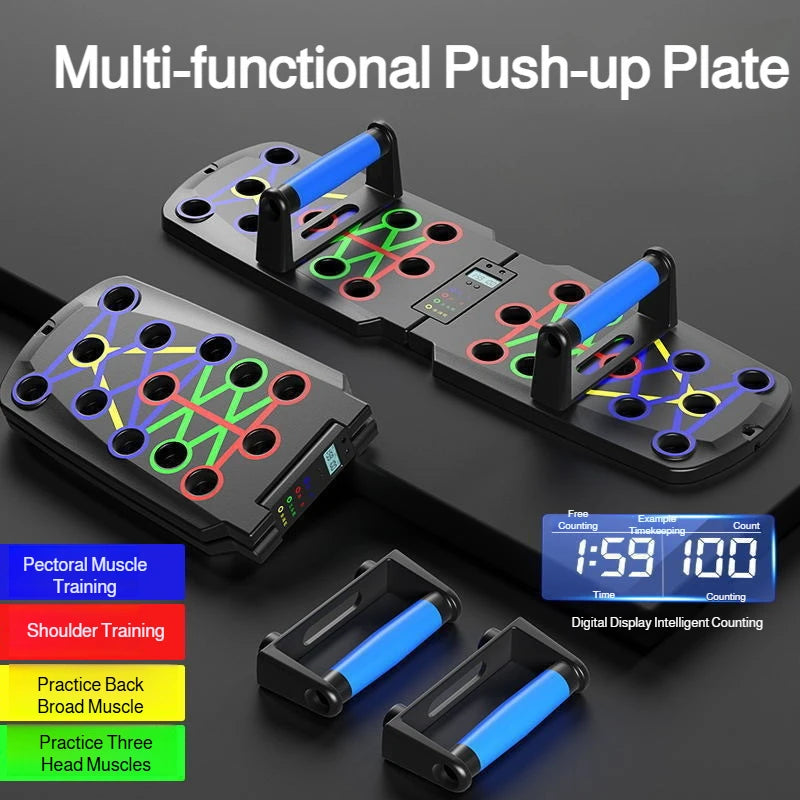 Planche à Pompes Multifonction — Musculation Complète à Domicile